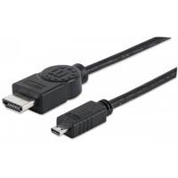 CABLE HDMI,MANHATTAN,324427, 1.4 M-MICRO 2METHERNET CABLE HDMI,MANHATTAN,324427, 1.4 M-MICRO 2METHERNET
